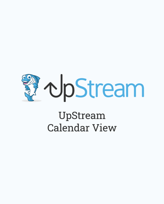 UpStream Calendar View