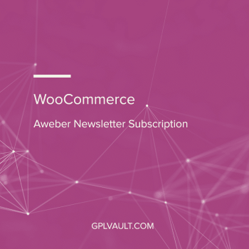 WooCommerce Aweber Newsletter Subscription WooCommerce Extension
