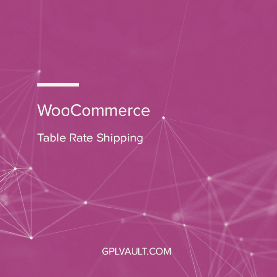 WooCommerce Table Rate Shipping WooCommerce Extension