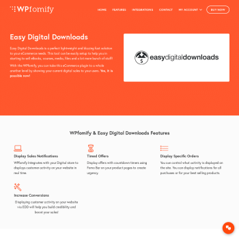 WPFomify EDD Add-On
