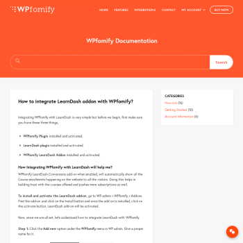 WPFomify Learndash Add-On