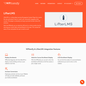WPFomify LifterLMS Add-On