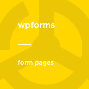 WPForms - Form Pages