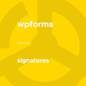 WPForms - Signatures
