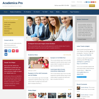 WPZoom Academica Pro WordPress Theme