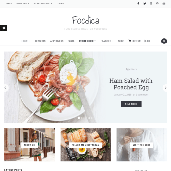 WPZoom Foodica WordPress Theme