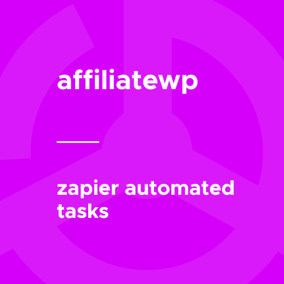 AffiliateWP - Zapier Automated Tasks